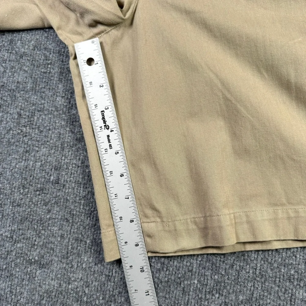 Ralph Lauren Pleated Chino Shorts Vintage W 6 Tan Khaki High Rise Made in USA
